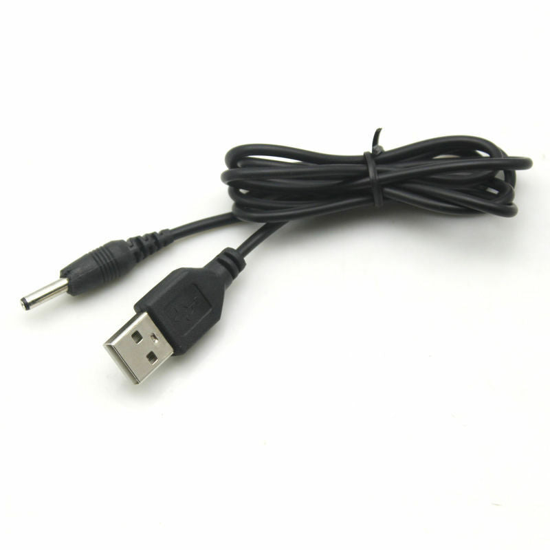 New USB 2.0 A Male to 3.5mm Barrel Connector Jack 5V DC Charger Power Cable Cord