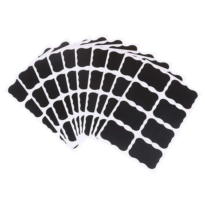 80Pcs/Set Waterproof Kitchen Spice Label Stickers Home Jars Bottles Tags .l8