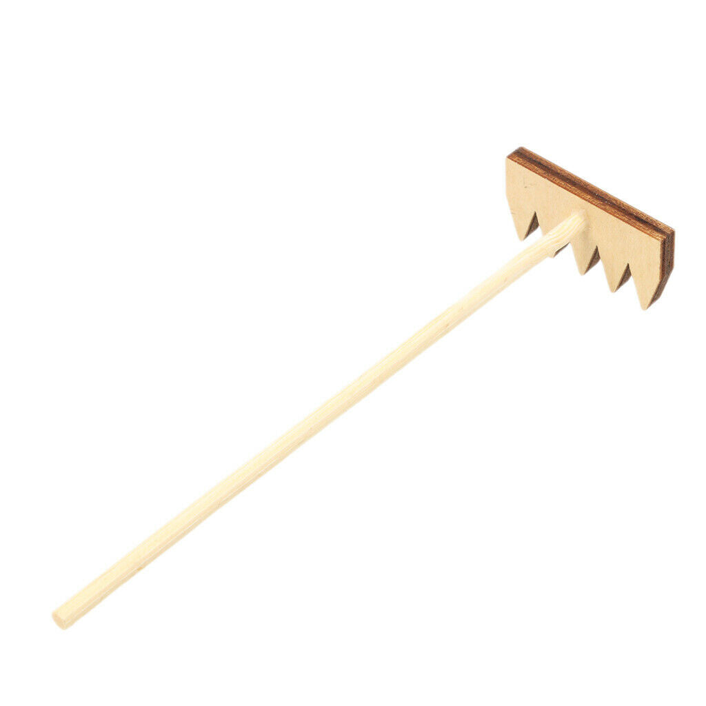 Set Of 3 Mini Professional  Garden Tools With Three Rakes