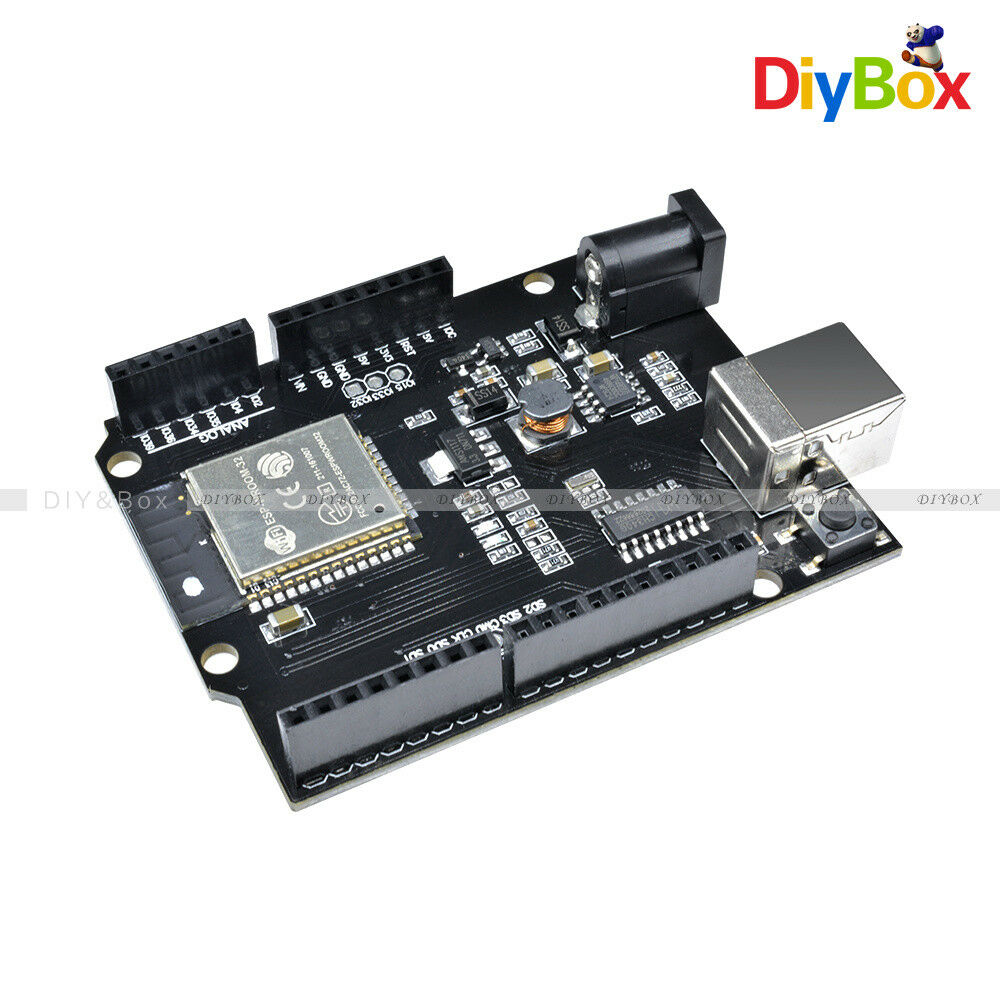 USB-B ESP32 WiFi+Bluetooth+UNO WeMos D1 R32 4MB Flash CH340 Module for Arduino