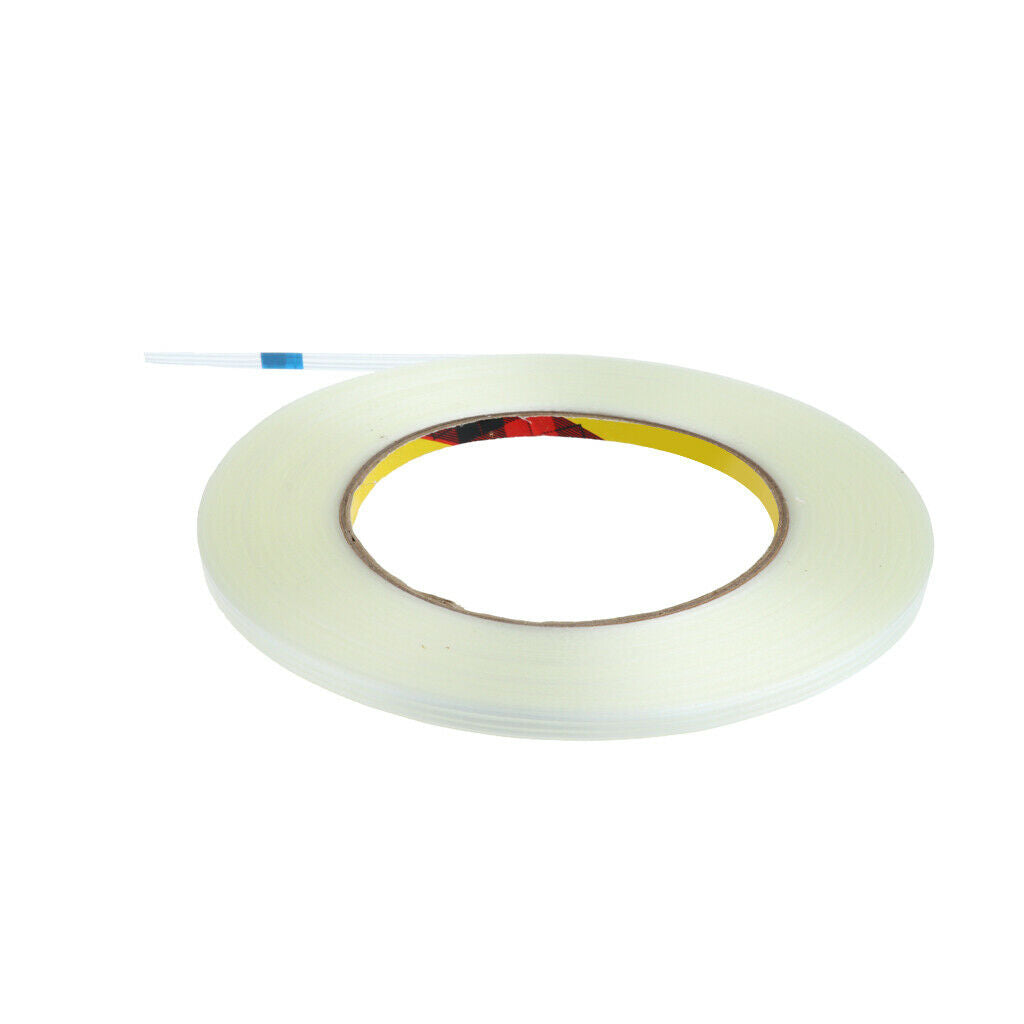 Fiberglass Strips Sticky Adhesive Fiber Thread Package Tape 50m × 5mm