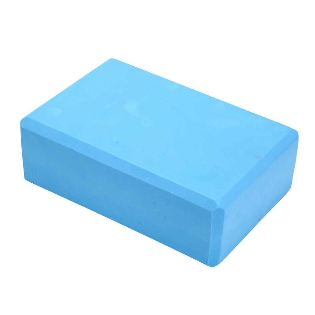yoga block exercise fitness sport props foam brick stretching aid home pilate DD