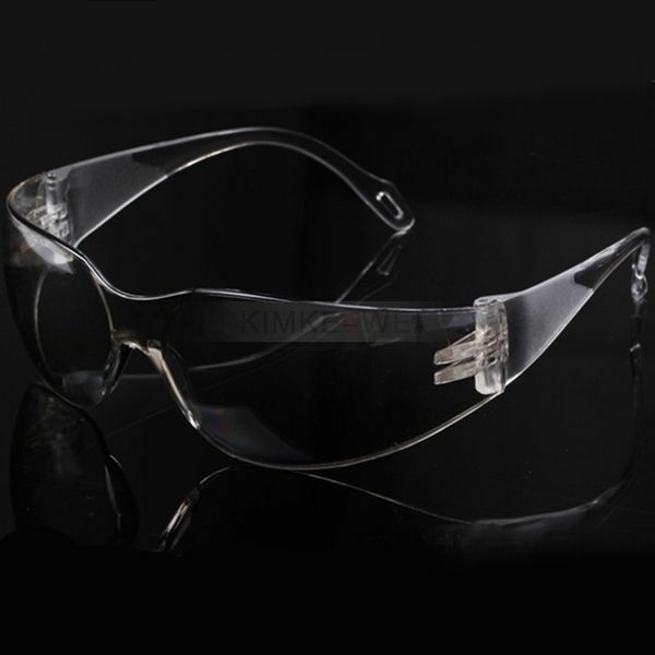 10x Work Safety Glasses Spectacles Goggles Clear Eye Protection Wrap Around New