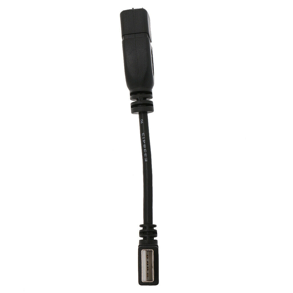 USB 2.0 A Male To Female Angle 90 Degree Extension Adapter Converter Cable
