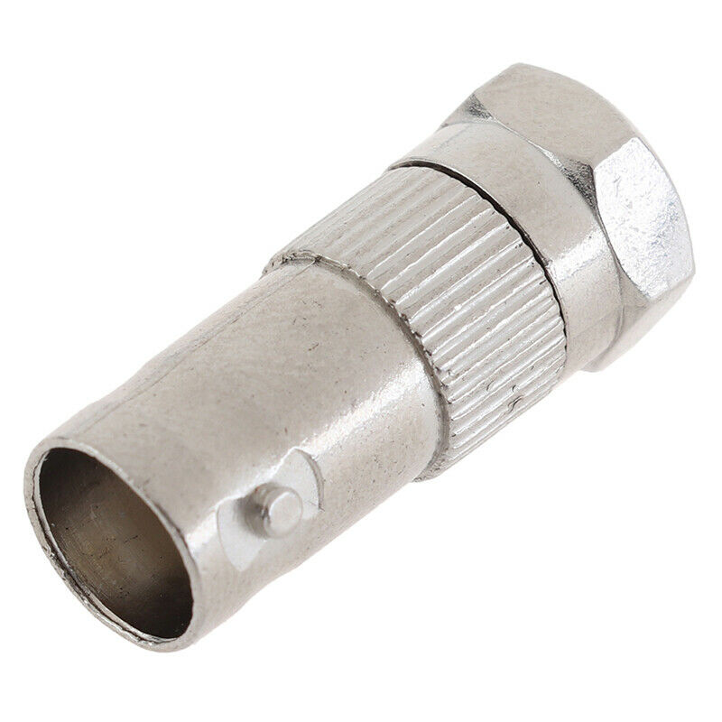 1pcs BNC Female to F Type Male RF Coaxial Cable Connector Metal Adapt.l8