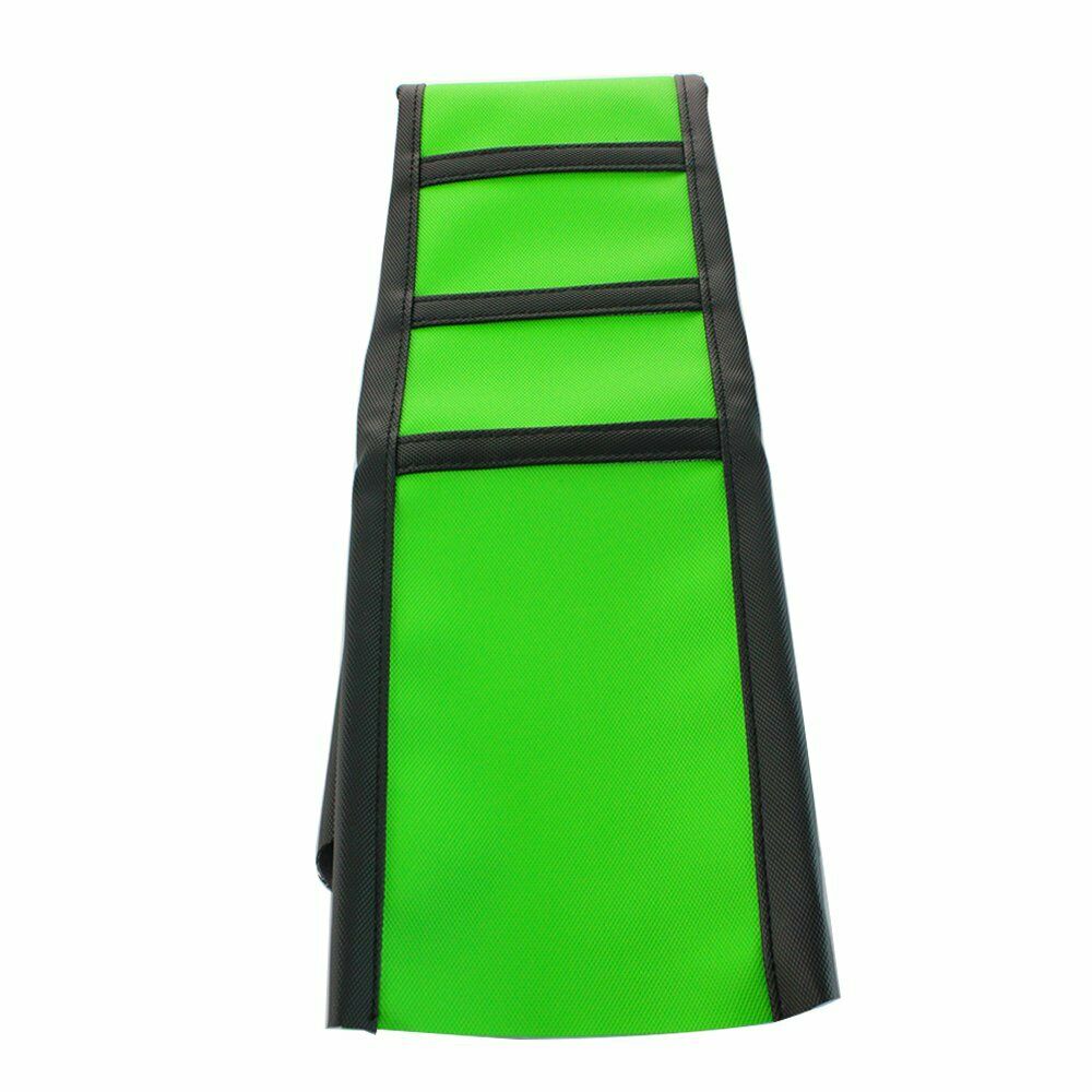 Motorcycle Green Rubber Ribbed Gripper Soft Seat Cover For HXXda CRF450X 05-16