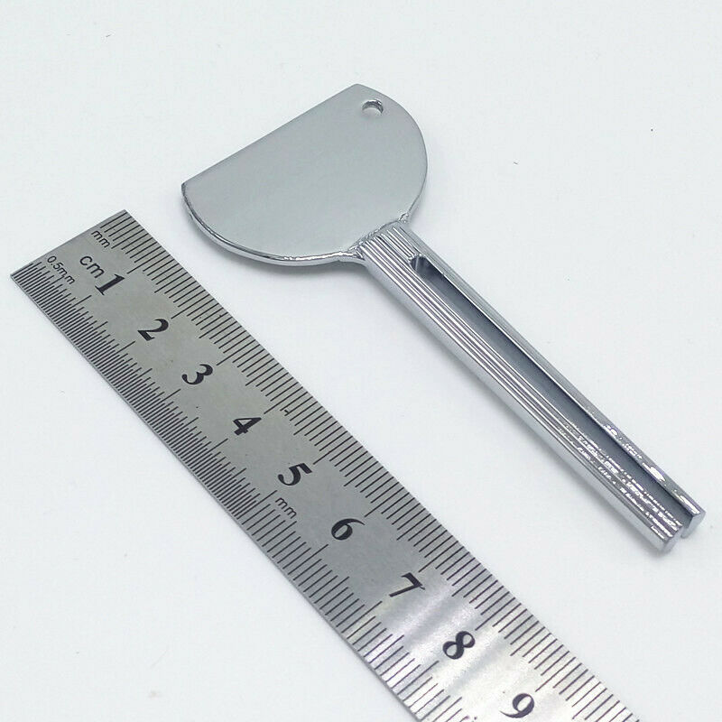 Reusable Tool Roller Toothpaste Squeezer Tube Stainless Steel Key Dispenser Acce