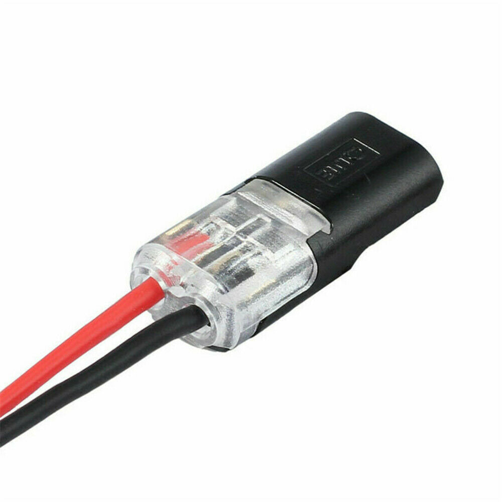 10x 2 Pin Way Plug Auto Waterproof Electrical Connector Wire Cable Automotive US