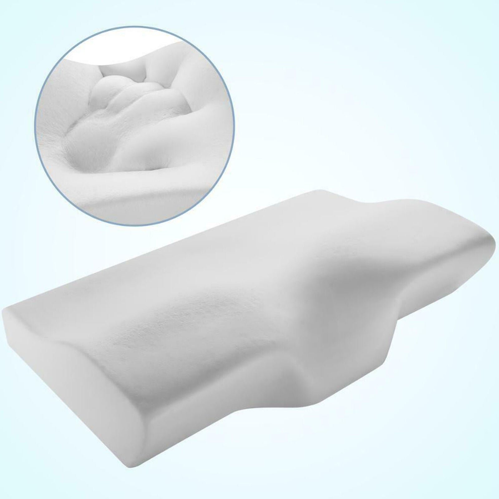 Memory Foam Neck Pillow Slow Rebound Health Cervical Neck Care for Bed Sleeping