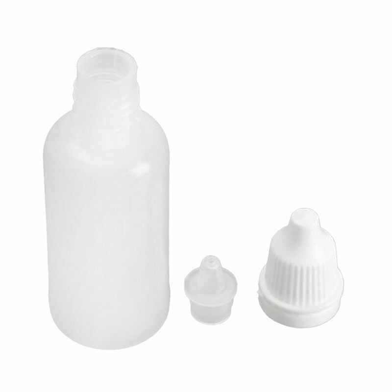 Dropper Bottles Eye Liquid Empty Plastic Squeezable Applicator 10Pcs 20ml