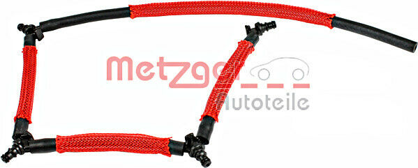 Metzger Fuel Overflow Hose For FORD C-Max Focus II Convertible Saloon 1708234