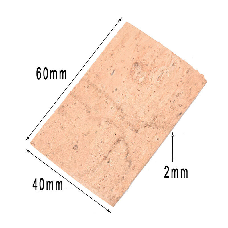 5X Saxophone Corks Soprano/Tenor/Alto Neck Cork Saxophone Parts 61 X 39 X 2YA SJ