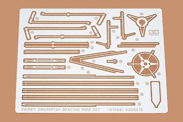 61069 Tamiya Swordfish Photo Etched Wire 1/48th Accessories 1/48 Aircraft