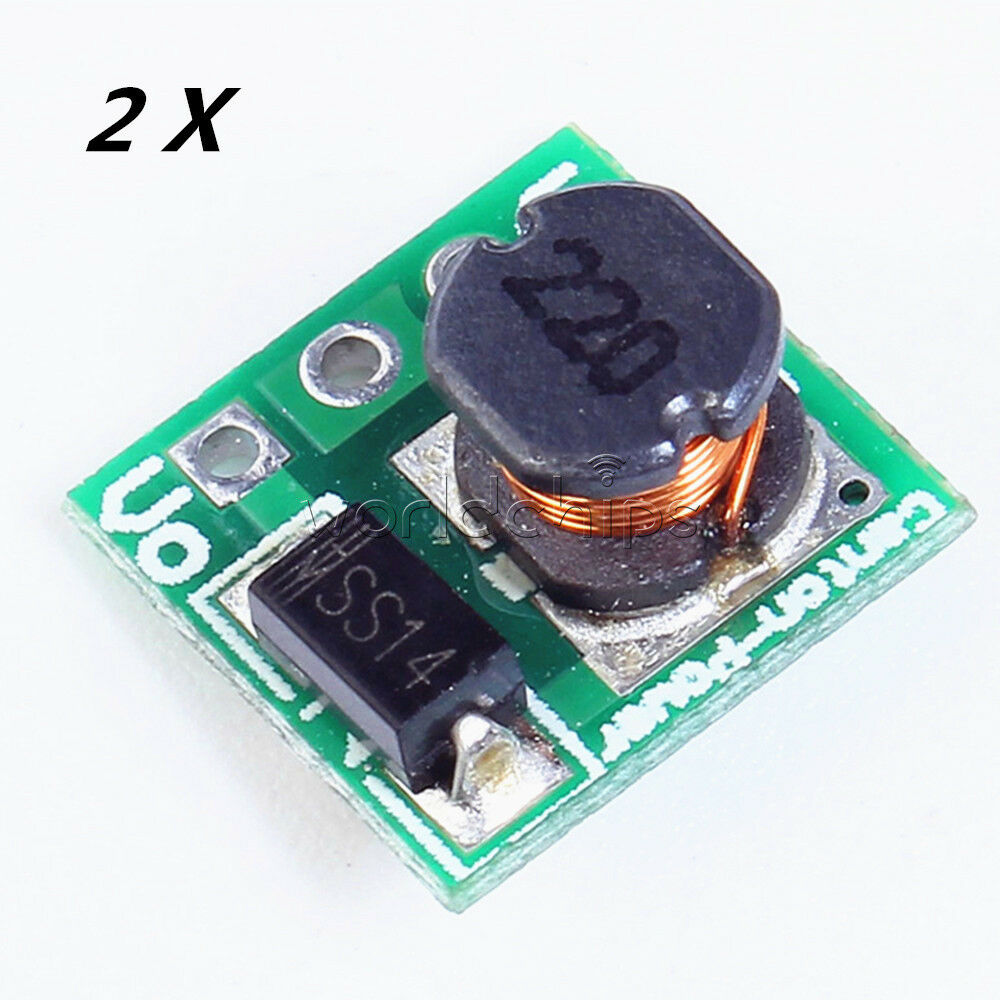 5PCS DC Step Up 1.8V 2.5V 3V 3.3V 3.7V To 5V Power Voltage Boost Converter Board