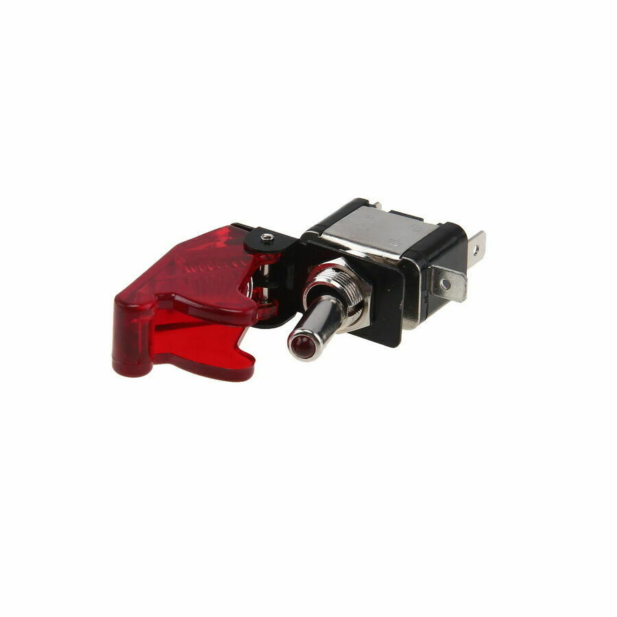 Universal Car Auto Engine Start Button Switch Ignition Starter Kit Red LED DC12V