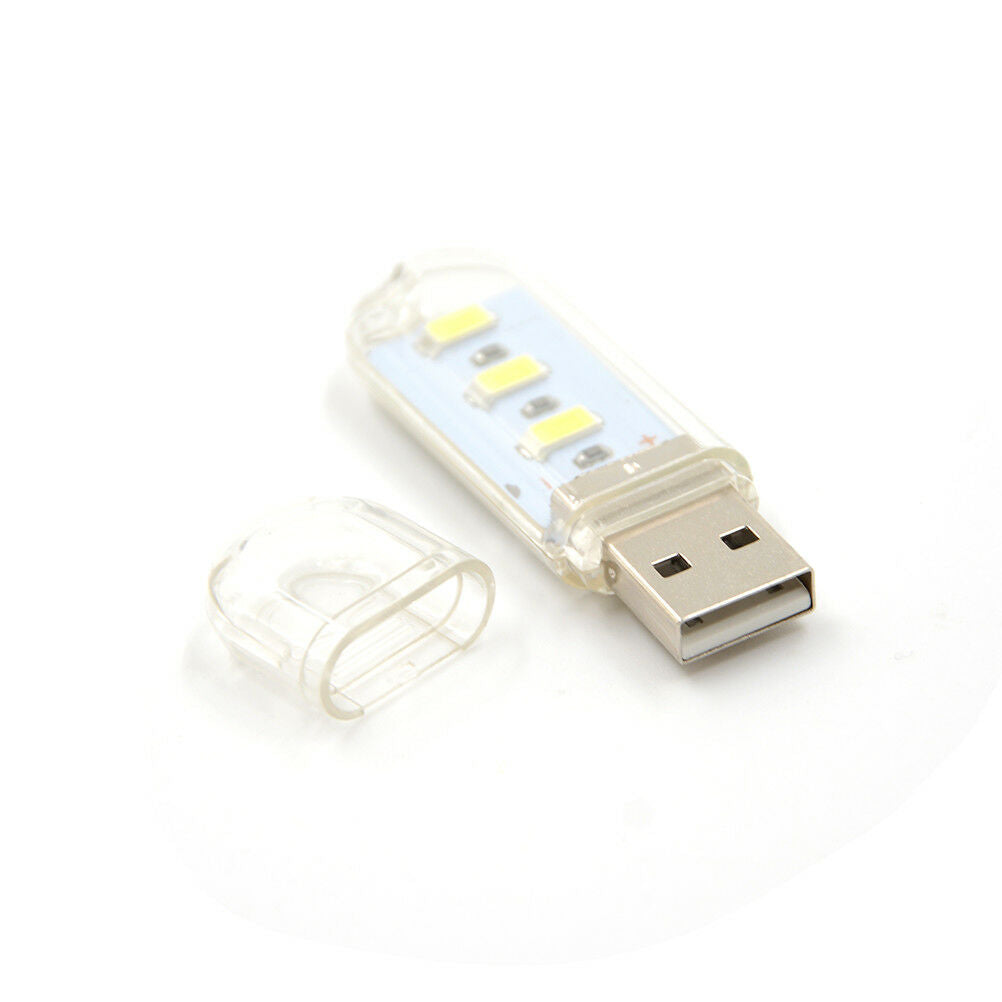 2pcs Mini USB LED lamp Book lights 3 LEDs 5730 SMD 1.5w Camping Bul JdJCAUJ Kt