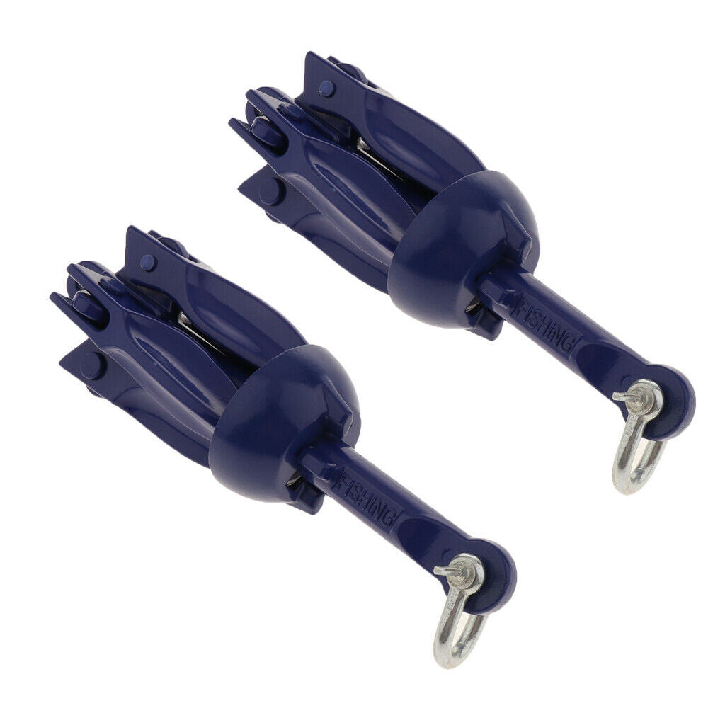 2-Pack Anchor Folding 1.5lb (0.7kg) Ideal for Canoe  Paddle Board Small Boat