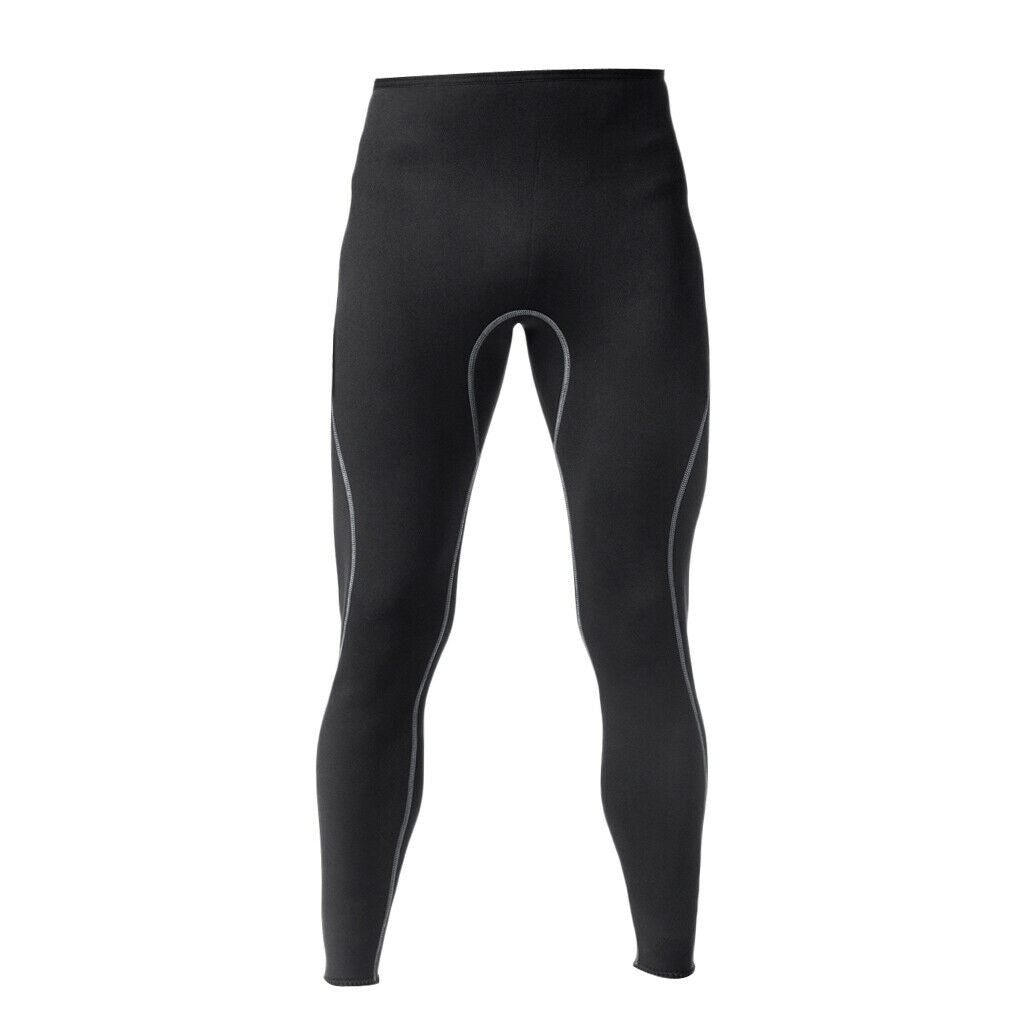 2X Wetsuit Men Long Pants Diving Kayaking Spearfishing Paddling Trousers XL