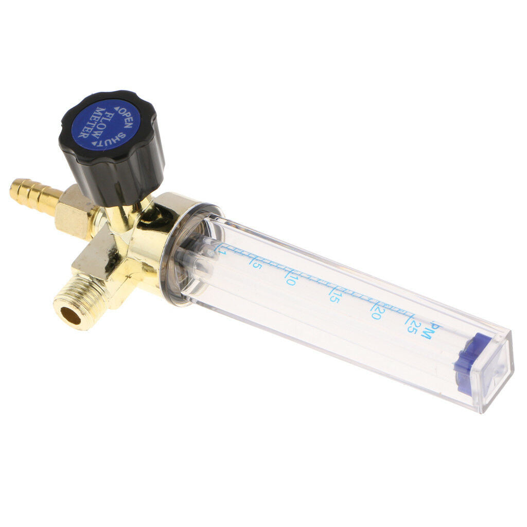 Welder Regulator 1-25 L / Min Argon CO2 Gas Flow Meter For Me Tig