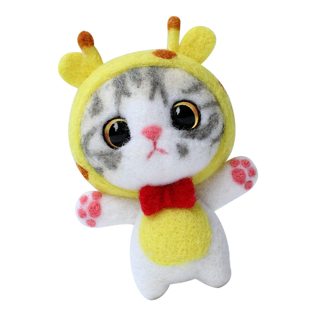 Plush Cross Stitch Felt  Felt Home Kits Cute Cartoon For Beginners DIY Craft