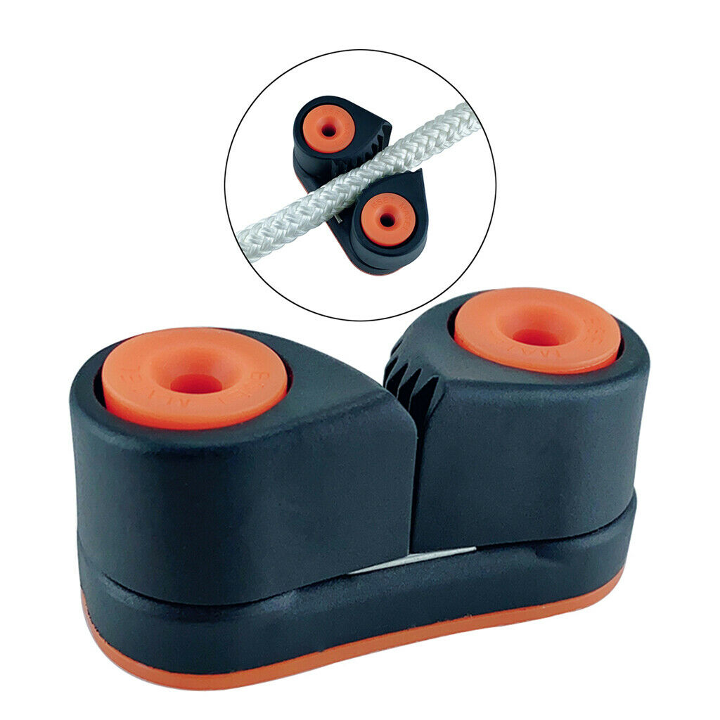 2Pcs Fast Entry Cam Cleat 3-12mm Dia. Wre Grommets For Marine Sailboats