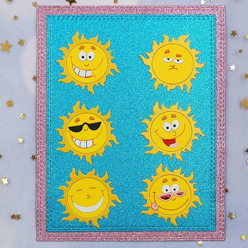 Sun Metal Cutting Dies Stencil Scrapbooking DIY Album Stamp Paper Card Embossing