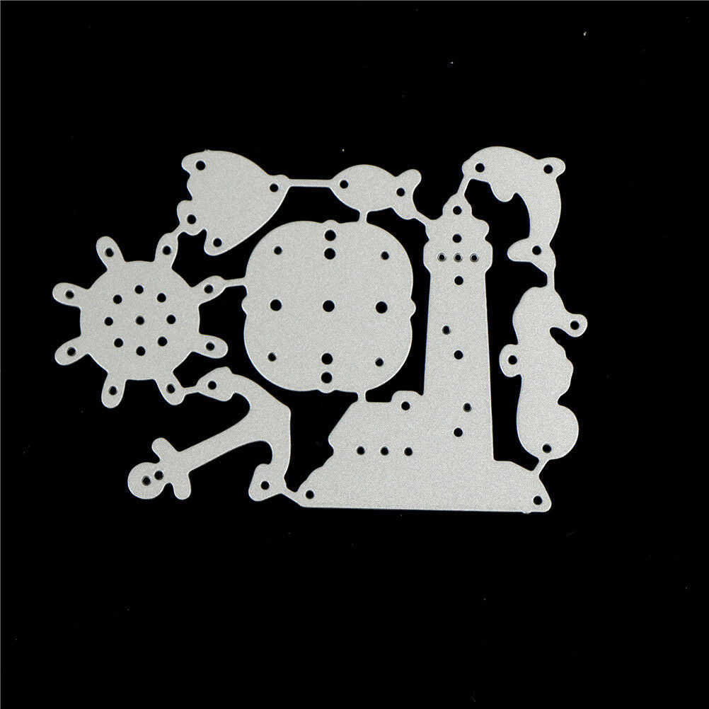 Ocean Rudder Design Metal Cutting Die For DIY Scrapbooking Album PaperCard.l8