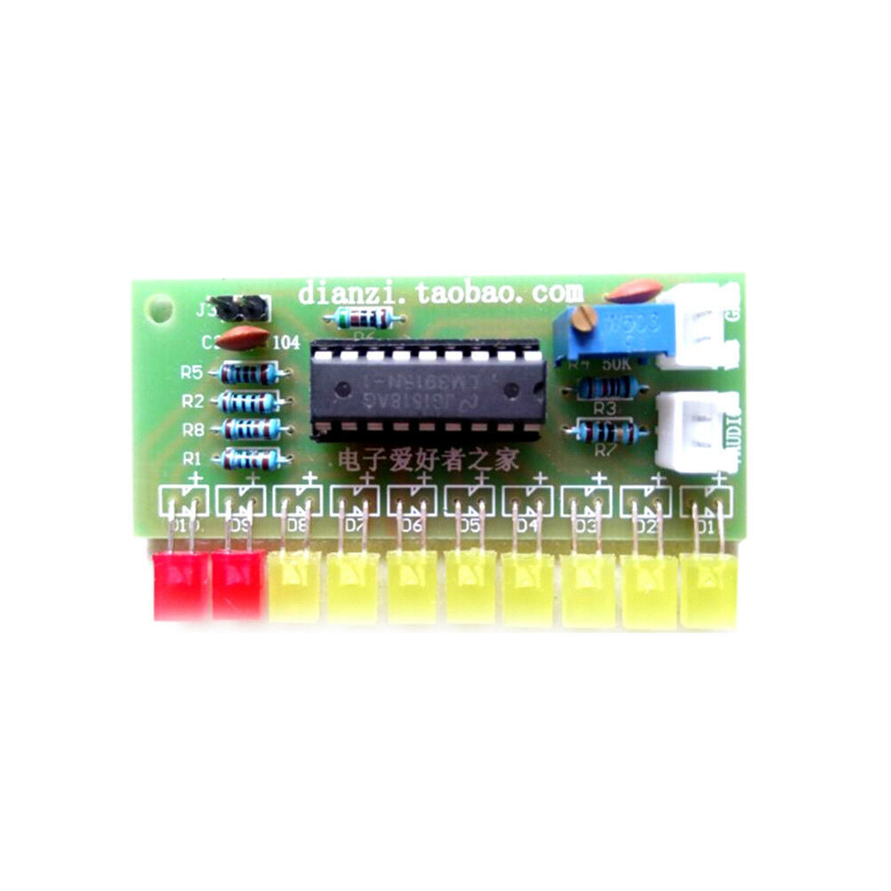 1pcs LM3915 10 segment audio level indicator DIY kit  FE.l8