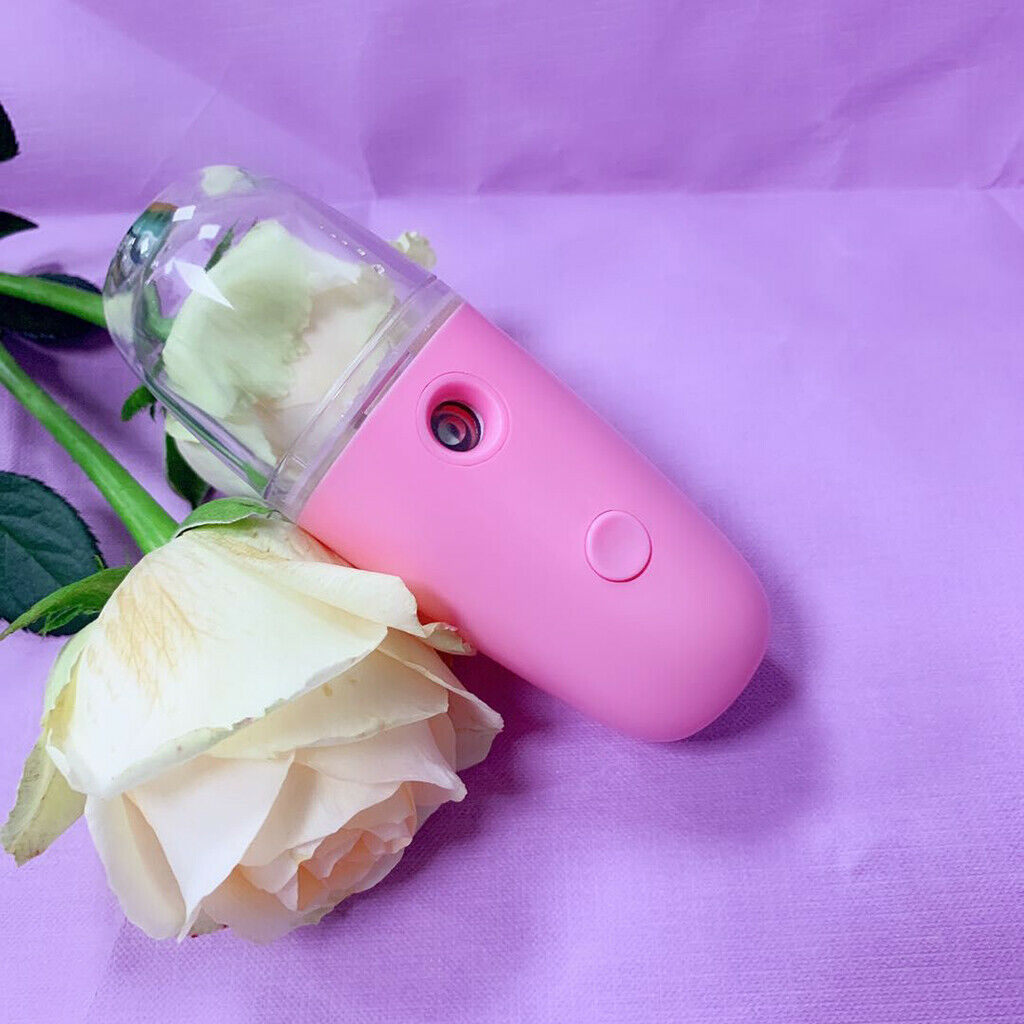 Water Facial Mister 1oz Makeup Hydrating Nano Mist Sprayer Pink