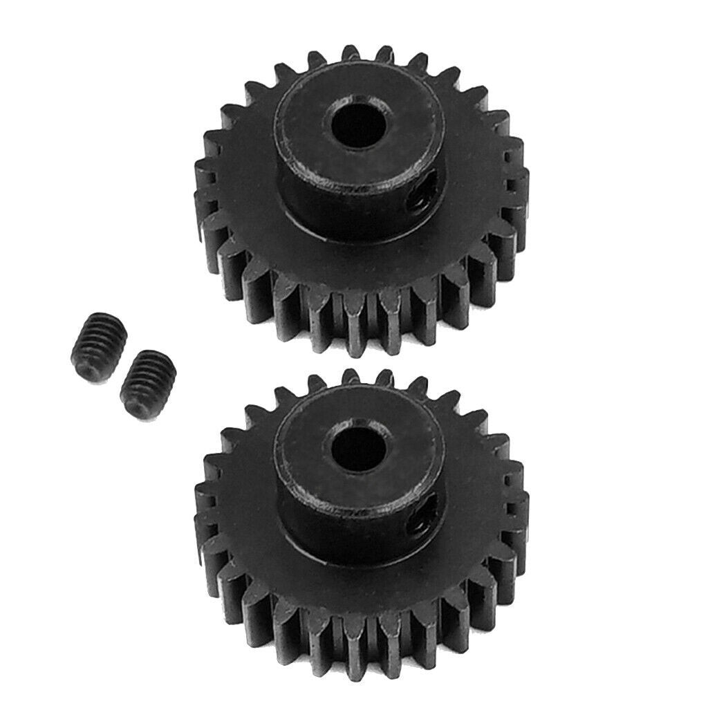 2x Fit WLtoys 1:12 Pinion Gear RC Monster Truck Parts Accessory Replacement