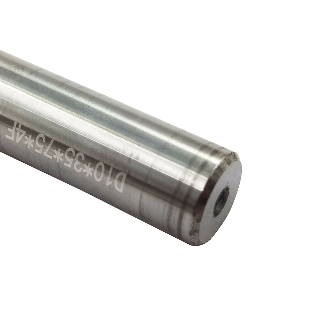 HRC45° 10mm φ10×35×75×4F 4-Flute CNC Carbide End Mill milling cutter