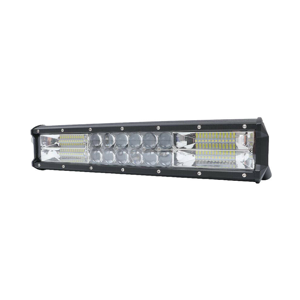 15'' 9V-48V 360W Car SUV White LED Work Light Bar Spotlight 1080LM 6000K