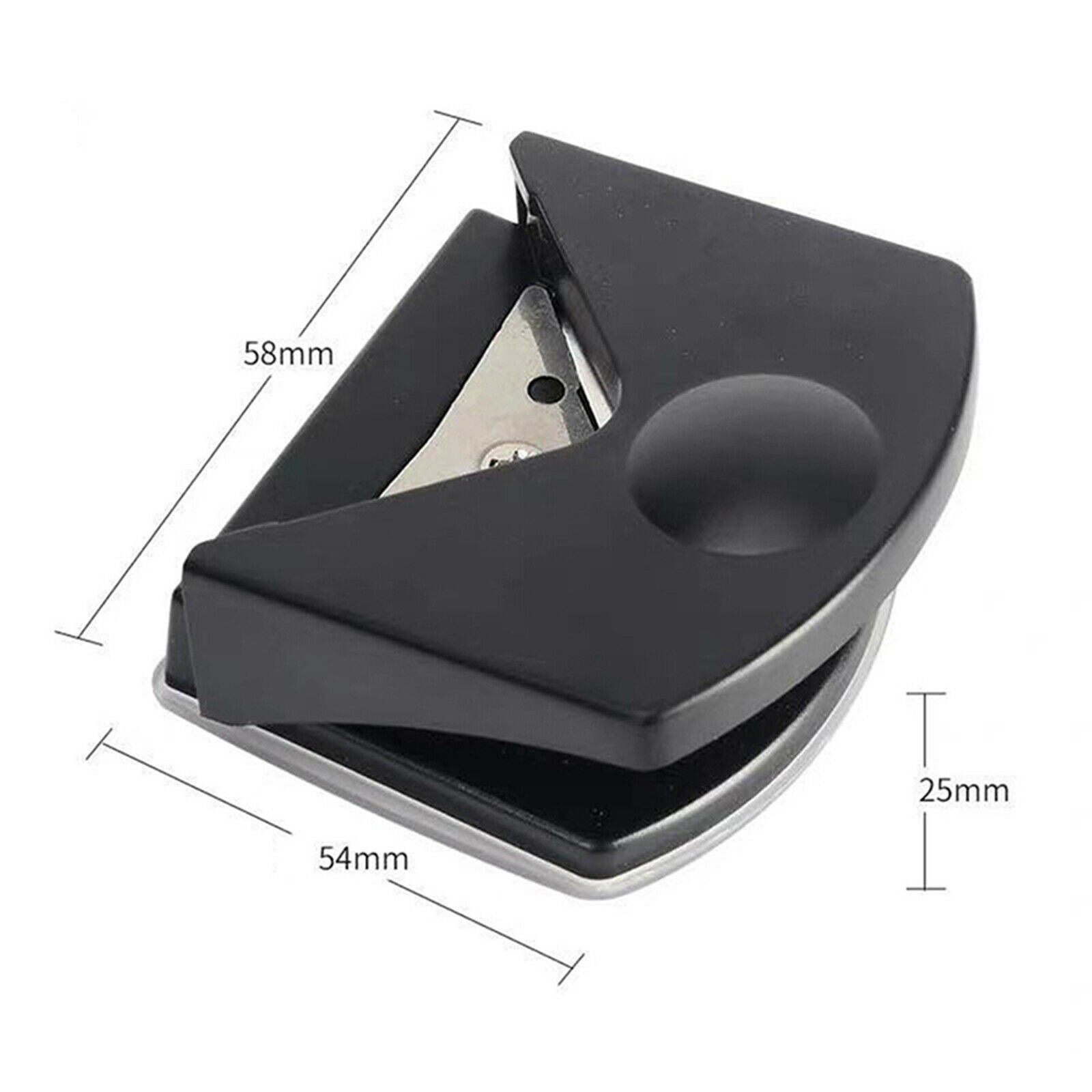 Stainless Steel Rounded Corners Angle Cutter Paper Cutter Plastic Film Pvc Photo
