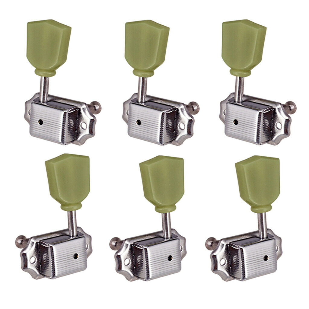 Spare parts acoustic folk guitar tuning pegs machine heads 3R3L