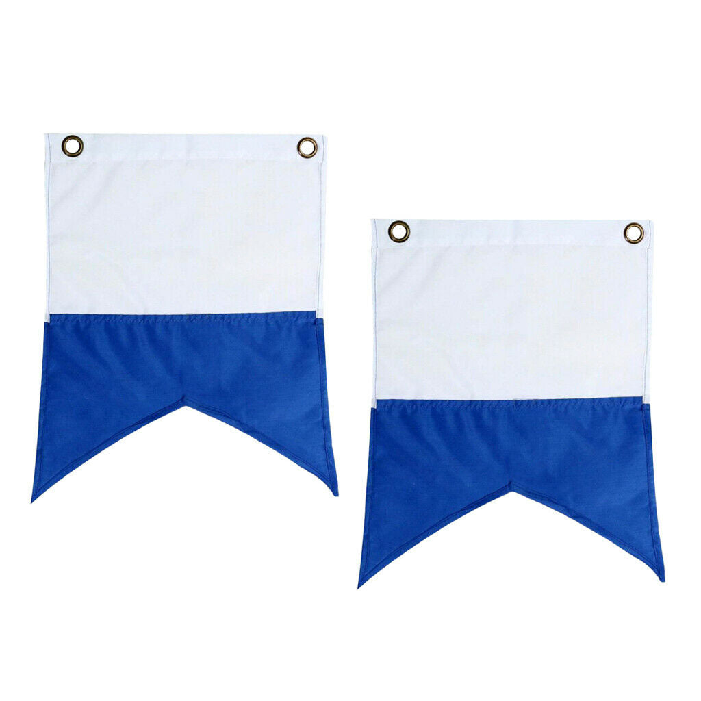 2x Durable Scuba Diving Flags Spearfishing Boat Sign Banner Marker with Grommets