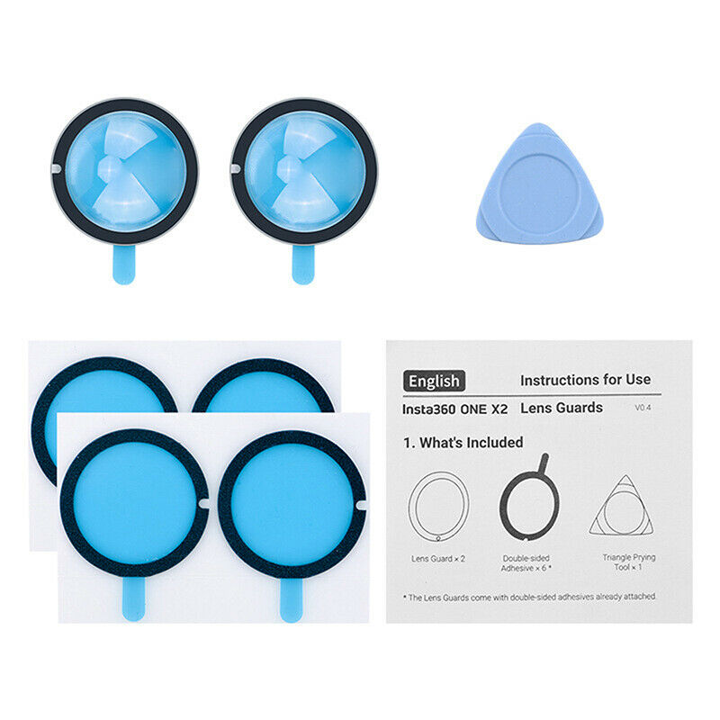 Lens Guards Panoramic Lens Protector Camera Accessories For Insta360 ONE X2Y DF
