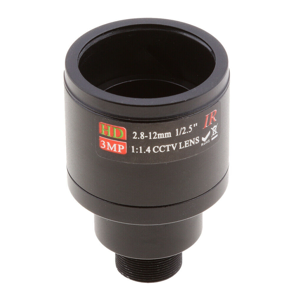 3MP 2.8-12mm Varifocal Fixed Iris Infrared Camera Zoom Board Lens