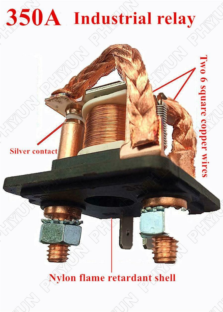 350A 12V Wireless Remote Control Car Battery Disconnect Cut Off Isolator Switch