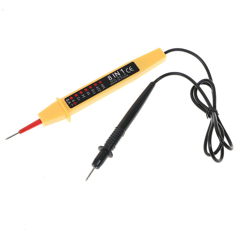 8 IN 1 6V-380V Voltage Tester Pen AC DC Volt Alert Power Detector SensorP WF