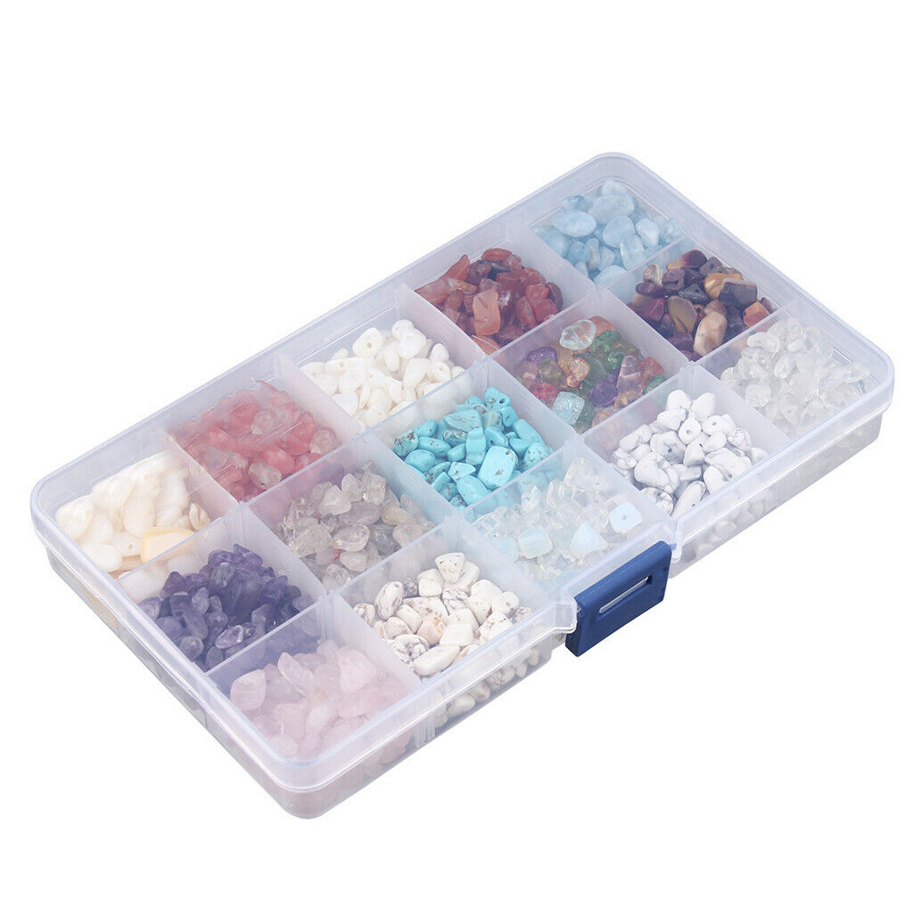 15 kinds of bulk stone beads tumbled gemstones beads for jewelry