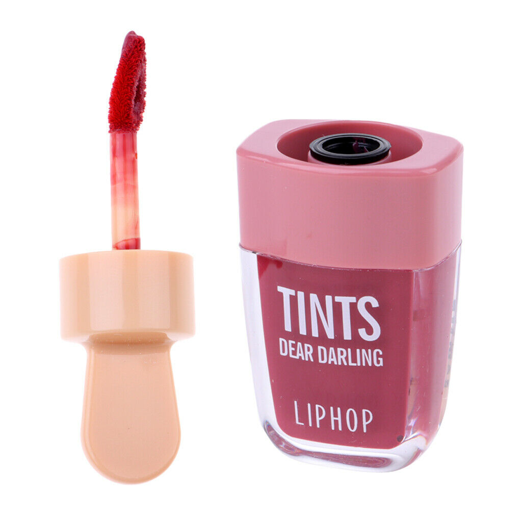 Long Lasting Lip Stain Lip Water Tint Makeup Matte Gloss Set Pale Mauve