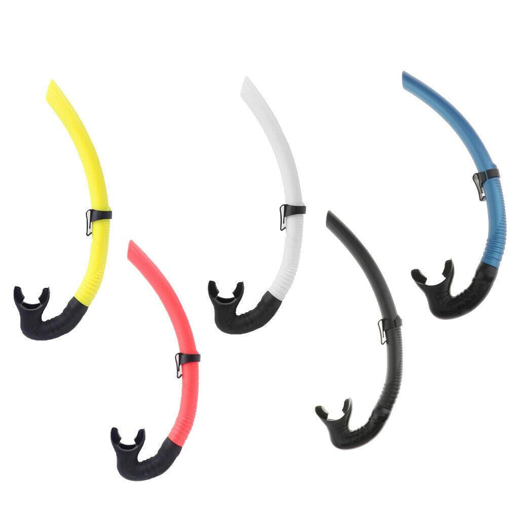 2Pcs Silicone Swimming Snorkeling Mouthpiece Breath Tube Durable for Pool