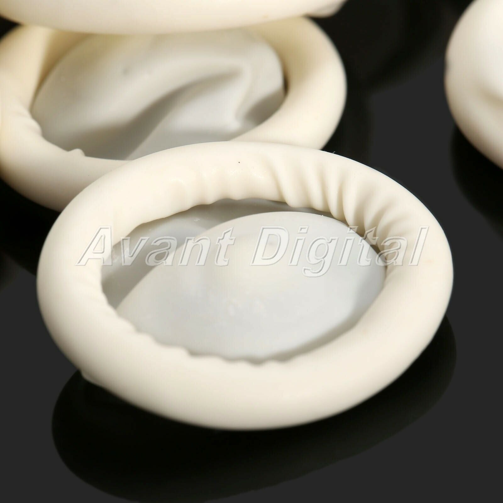 Makeup Nail Art Latex Fingertips Protective Rubber Gloves 100pcs Finger Cots
