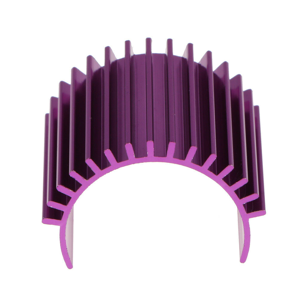 Purple Aluminum Motor Heat Sink Heatsink For 380/385/390/395 Size Motor