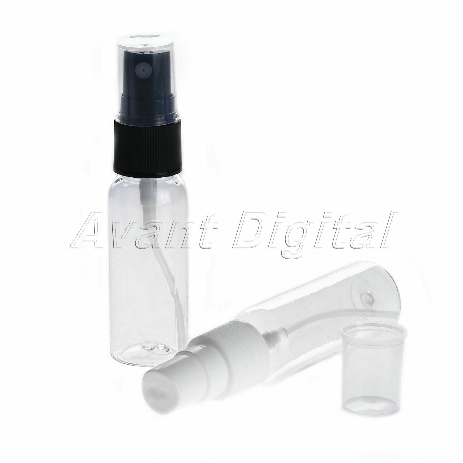5pcs 20ml Durable Plastic Refillable Perfume Empty Bottle Pump Spray