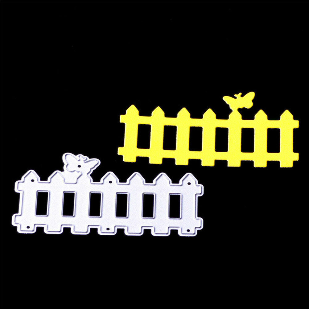 Fence Cutting Dies Stencil Scrapbooking albums Embossing Folder paper Cr .l8