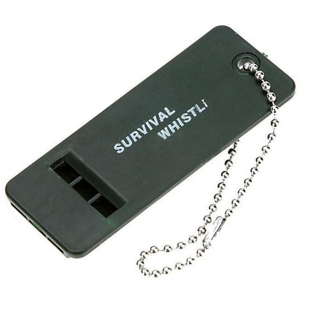 Emergency Survival Whistle Rescue Tool Signal Sound Outdoor Camping Hiking.l8
