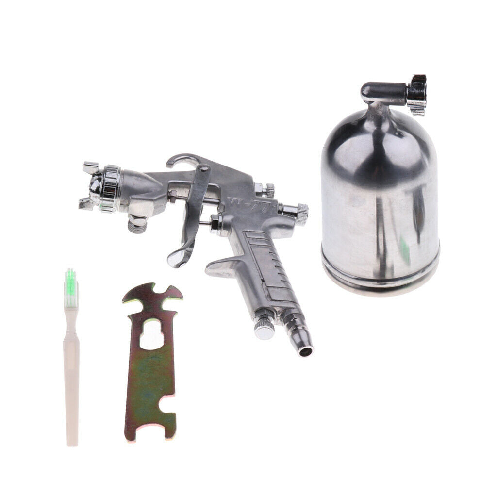 W77 Car Funiture Air Compressor Spray Gun Painting Tool Nozzle Dia 2.5mm