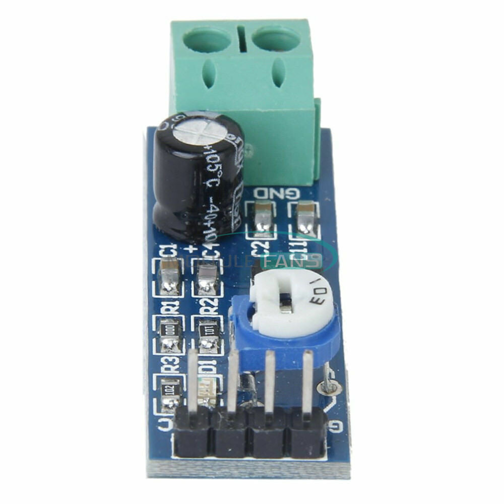5PCS 200 Times Gain 5V-12V LM386 Audio Amplifier Module Adjustable Resistance M