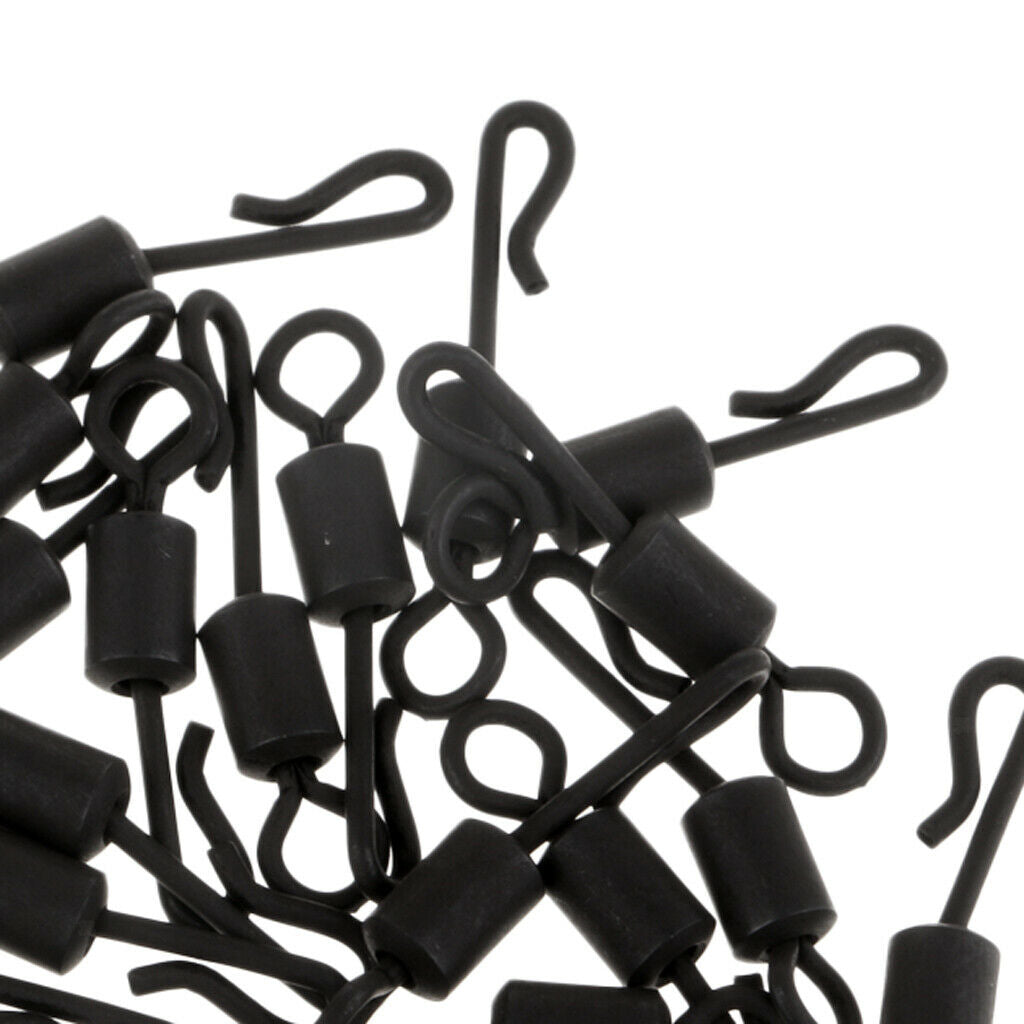 25pcs Quick Change/Release Swivels Size 4 - Carp Coarse Fishing Terminal Tackle